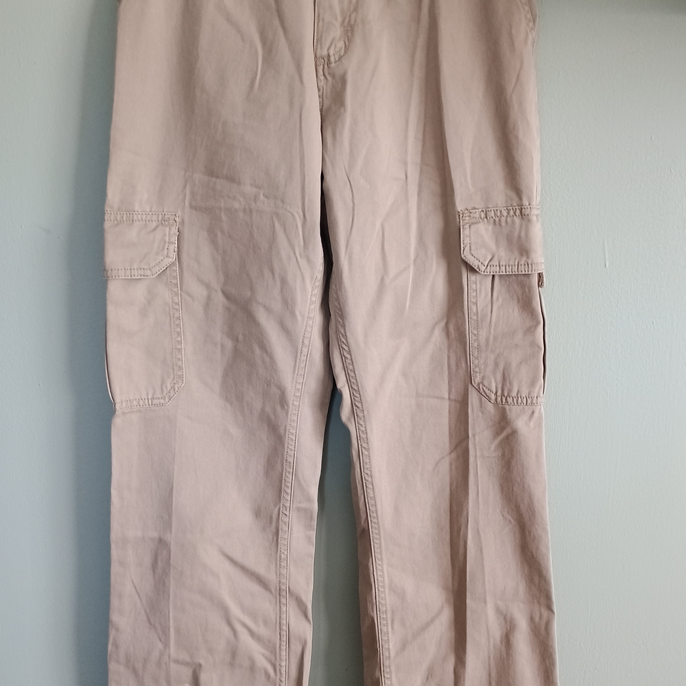 Wrangler Tan Casual Cargo Pants